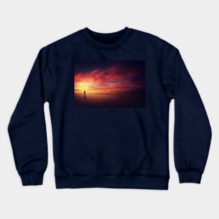 sunset stranger Crewneck Sweatshirt